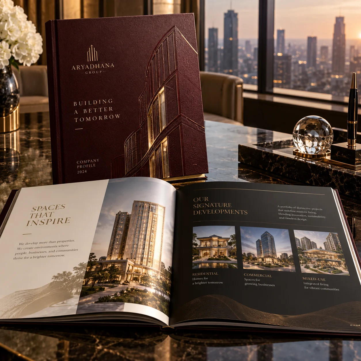 - Cetak Company Profile Premium