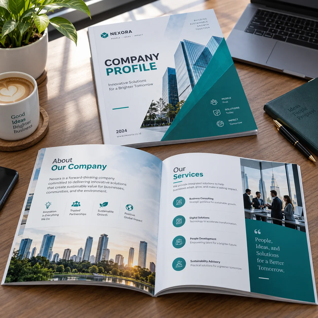 Cetak Company Profile Softcover